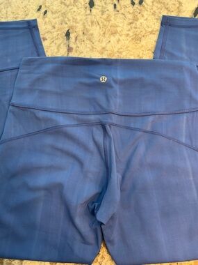 lululemon athletica Blue High-Rise Leggings